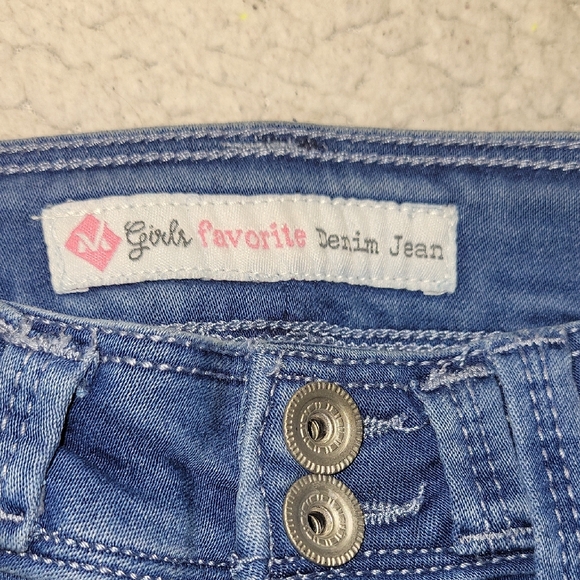 Kids Blue Denim Jeans - Picture 3 of 6